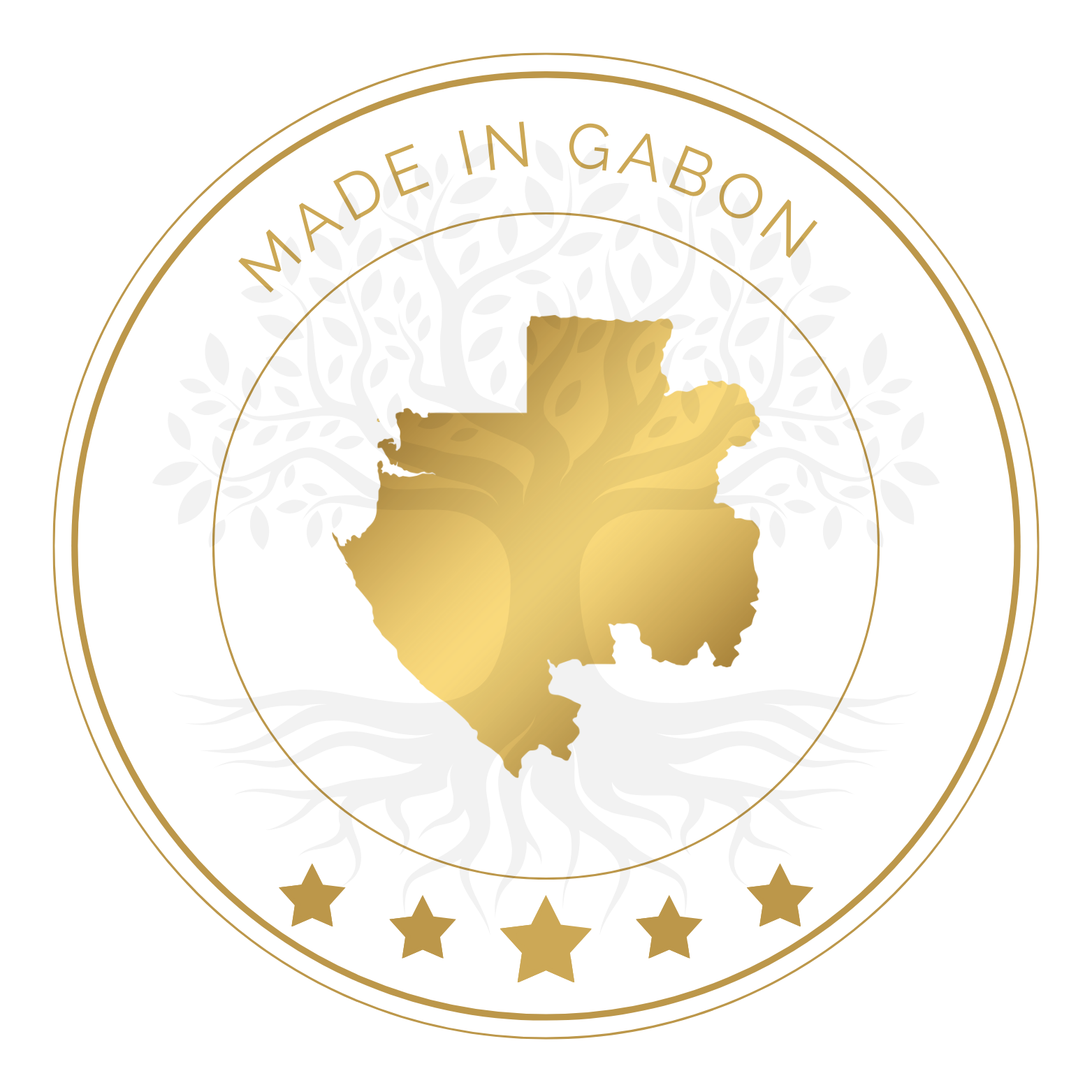Made in Gabon — label